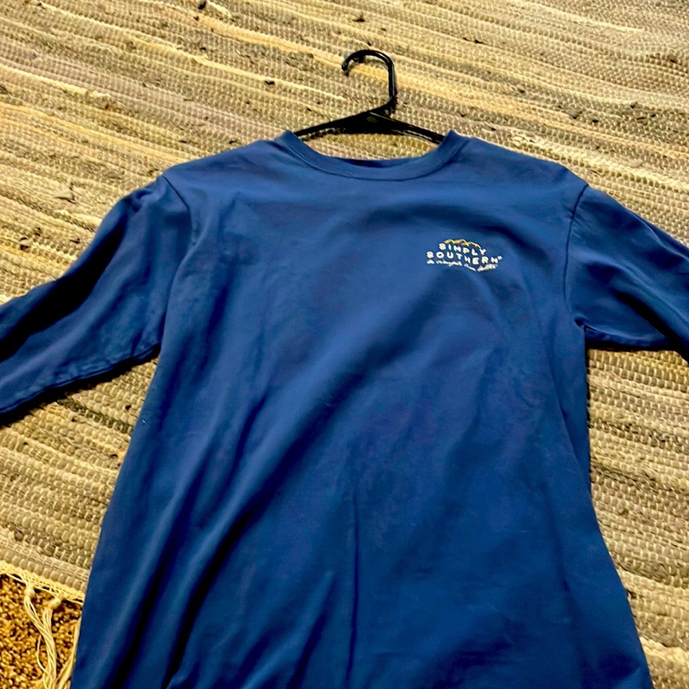 Cute long sleeve simply southern shirt